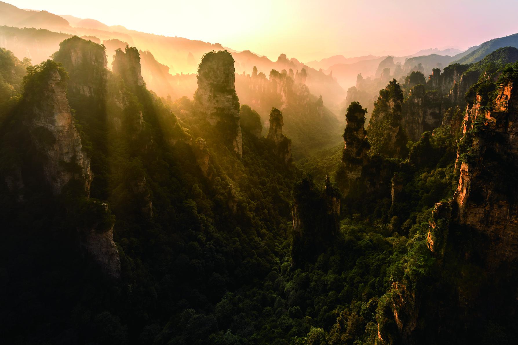 湖南山水景点图片