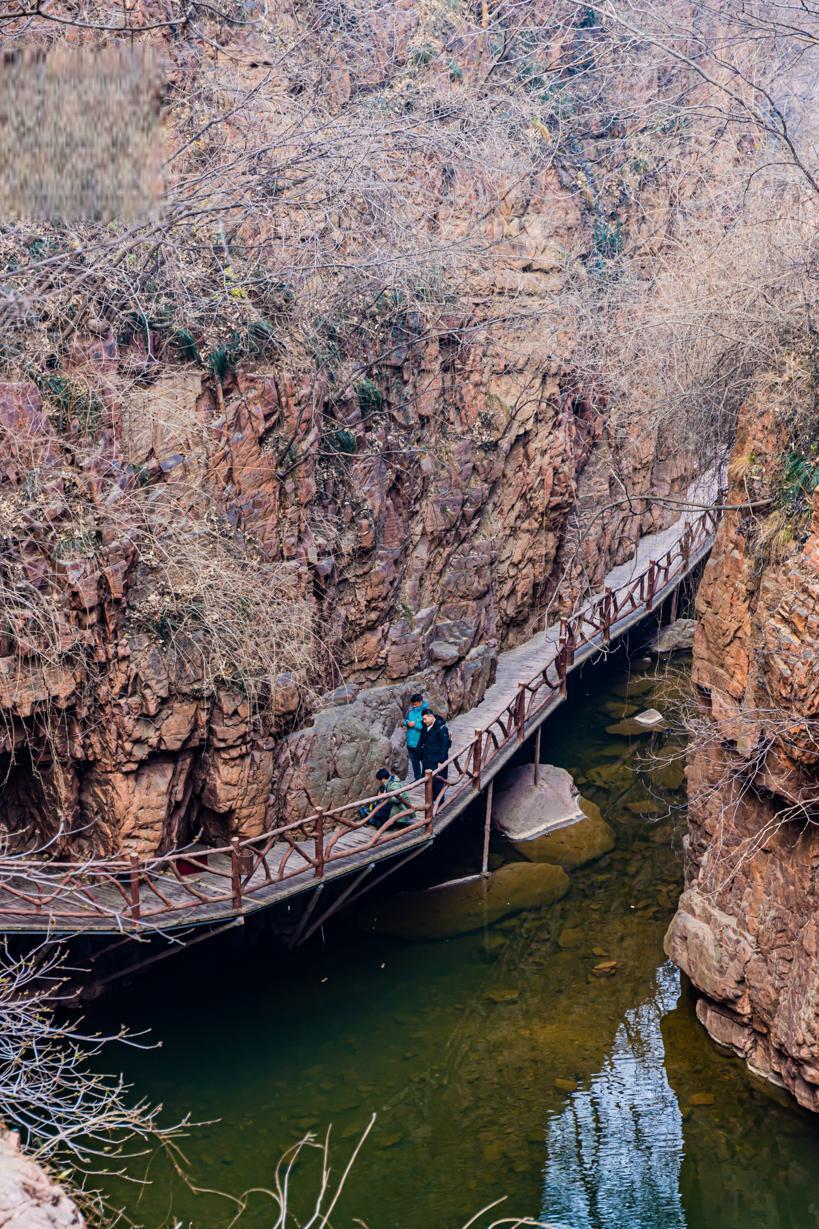 新密大峡谷风景区图片