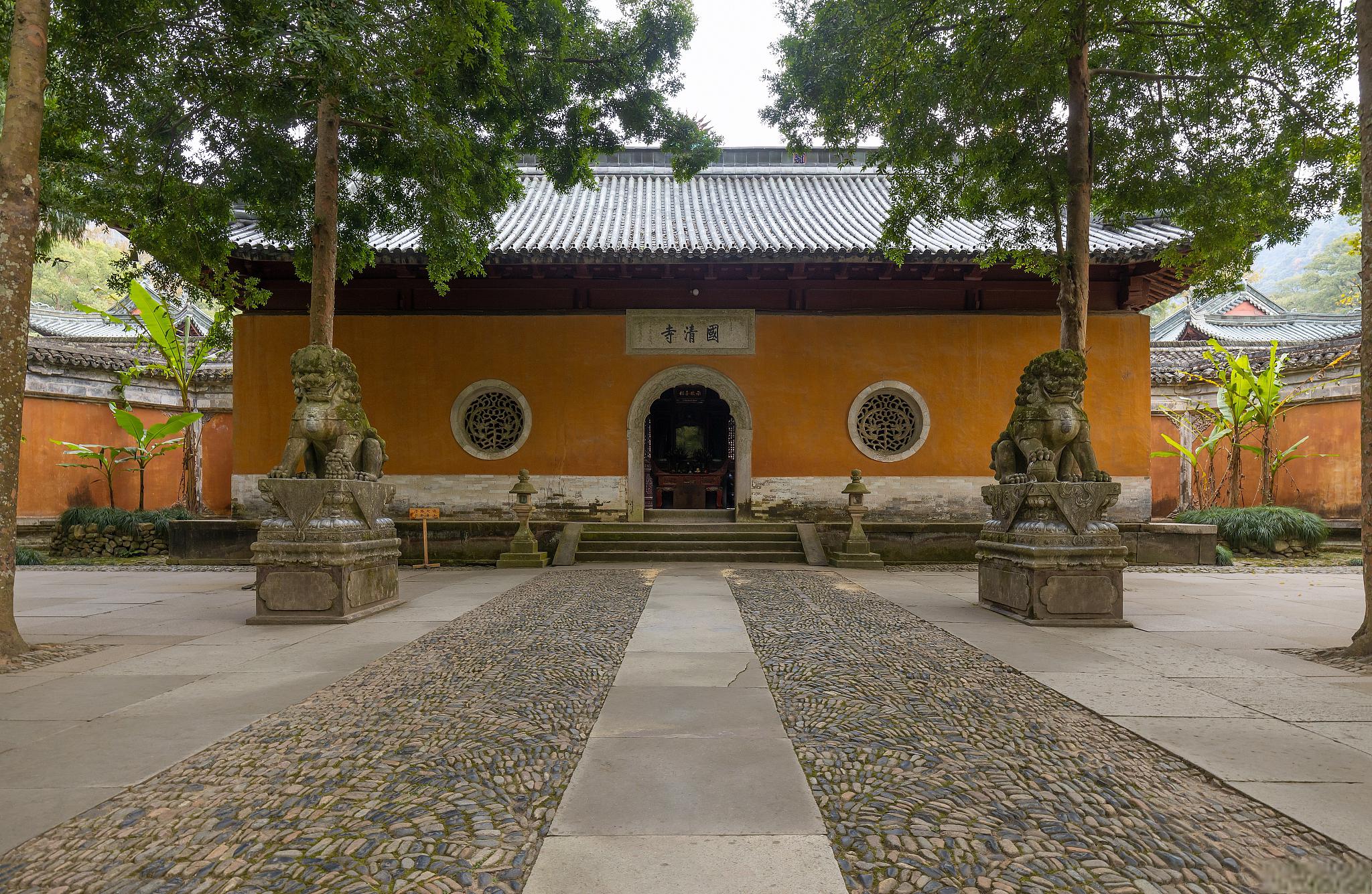 国清寺,一座充满历史和文化价值的景点 国清寺是位于浙江省台州市天台