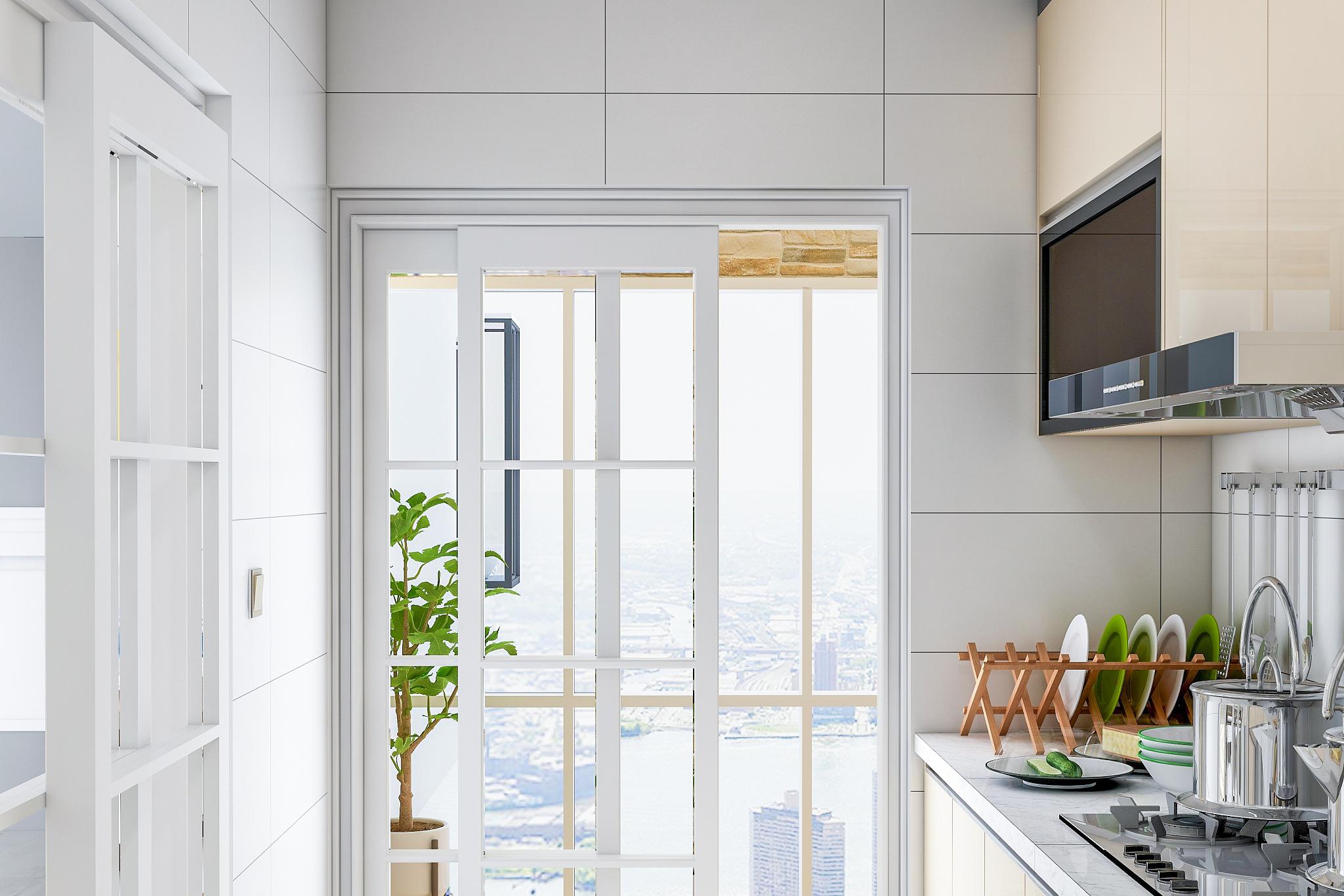 厨房门的设计建议 一个合适的厨房门不仅能提升整体家居的美观度,还能