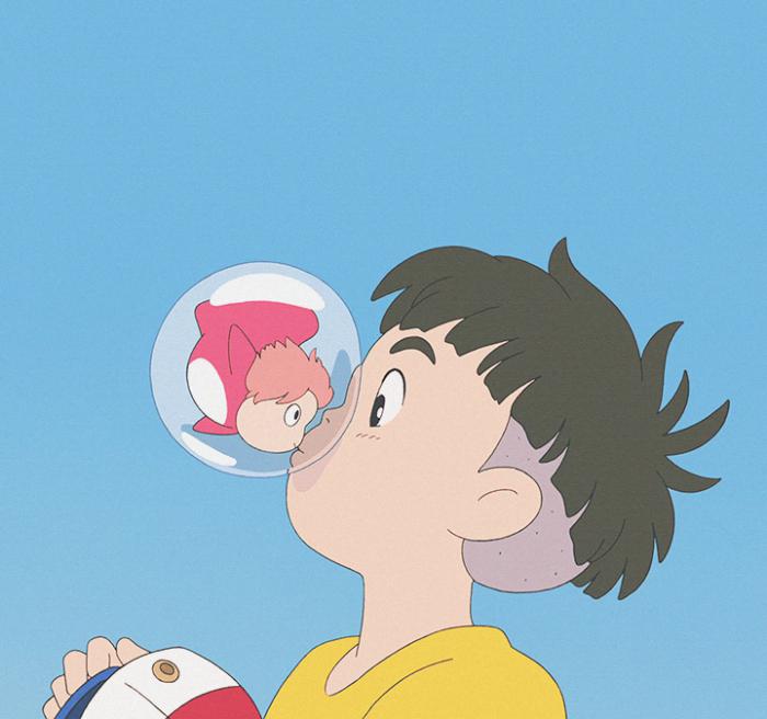 《悬崖上的金鱼姬》:小男孩宗介和金鱼波妞的奇妙相遇 宫崎骏的动画