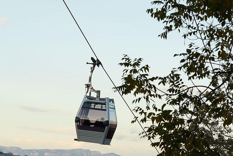 台北秋天最浪漫的旅游景点——猫空缆车 秋天,台北的猫空缆车将带给你
