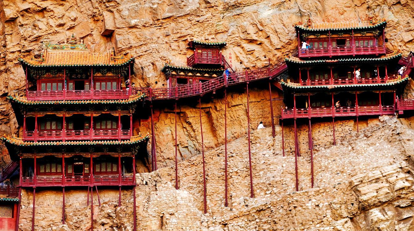 悬空寺:中国古代建筑工程的杰作 当你站在山西省大同市浑源县的恒山金