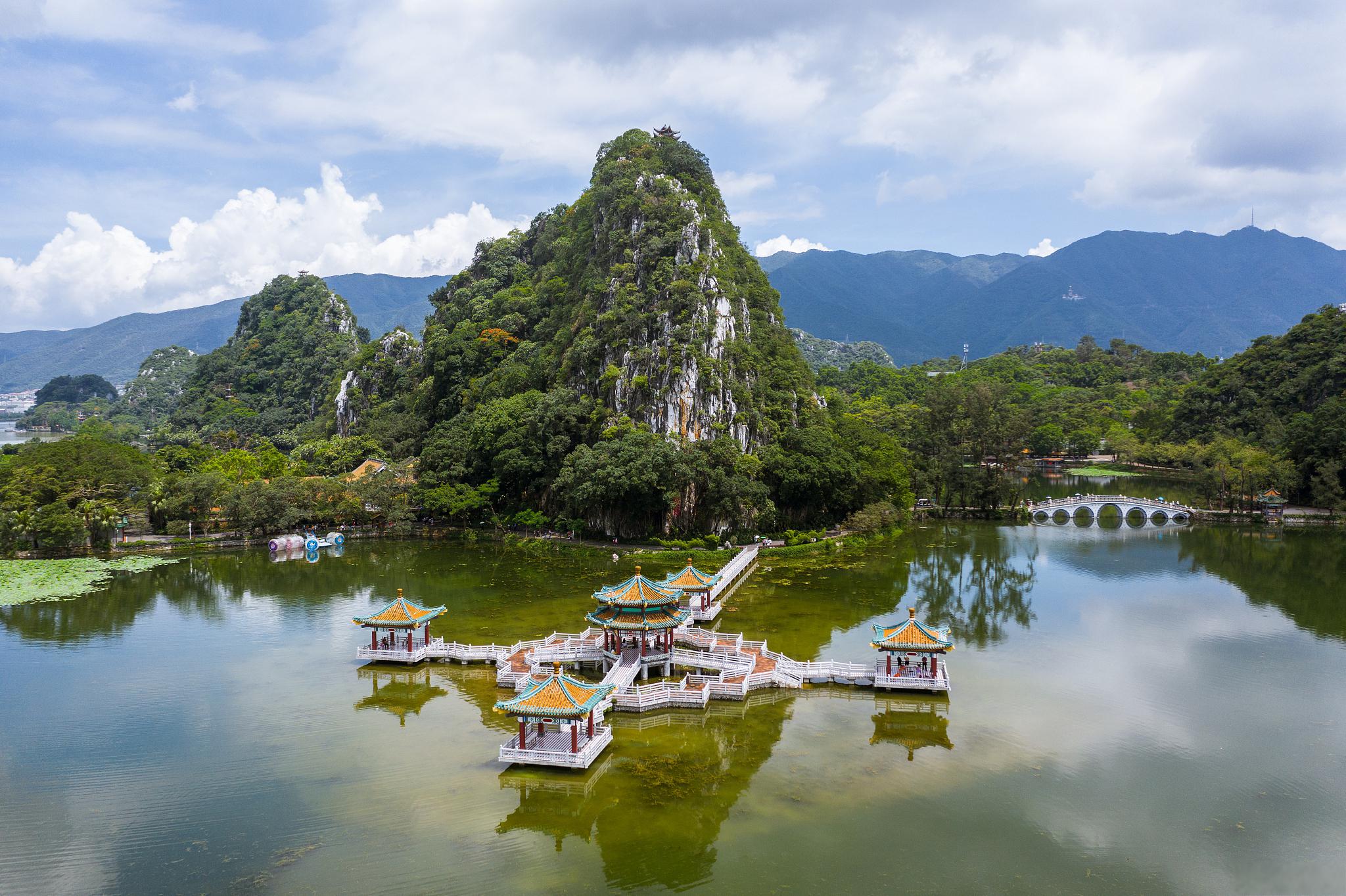 肇庆星湖景区图片