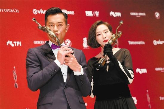 古天乐和毛舜筠:张国荣的眼光 毛舜筠和古天乐,两位老牌演员,各自有着