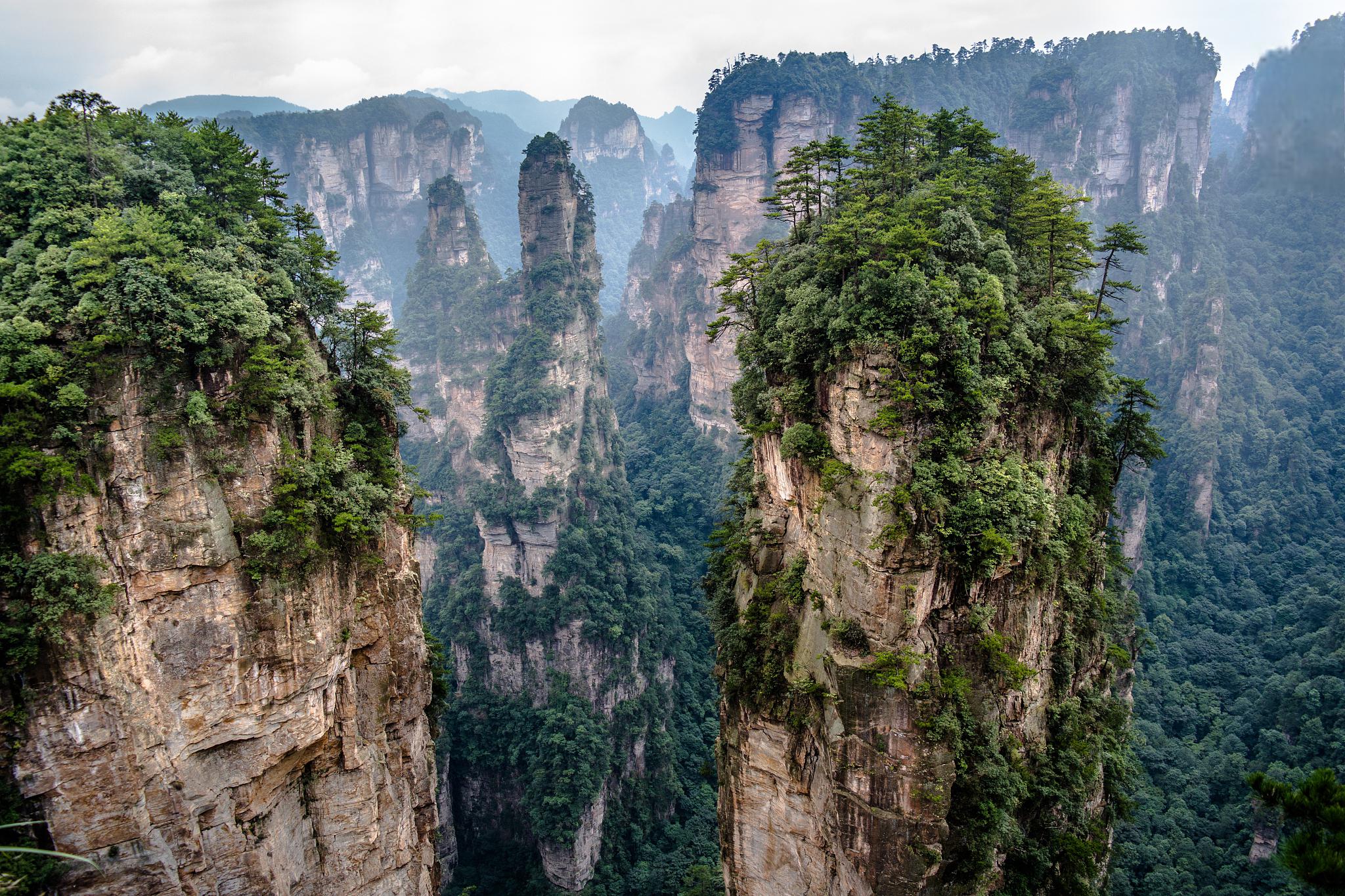 张家界著名景区图片