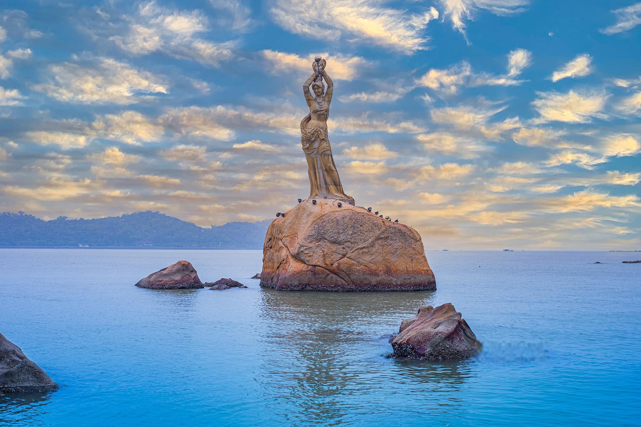 9215香炉湾海滨公园 您可以在珠海的香炉湾的海滨公园悠闲地度过