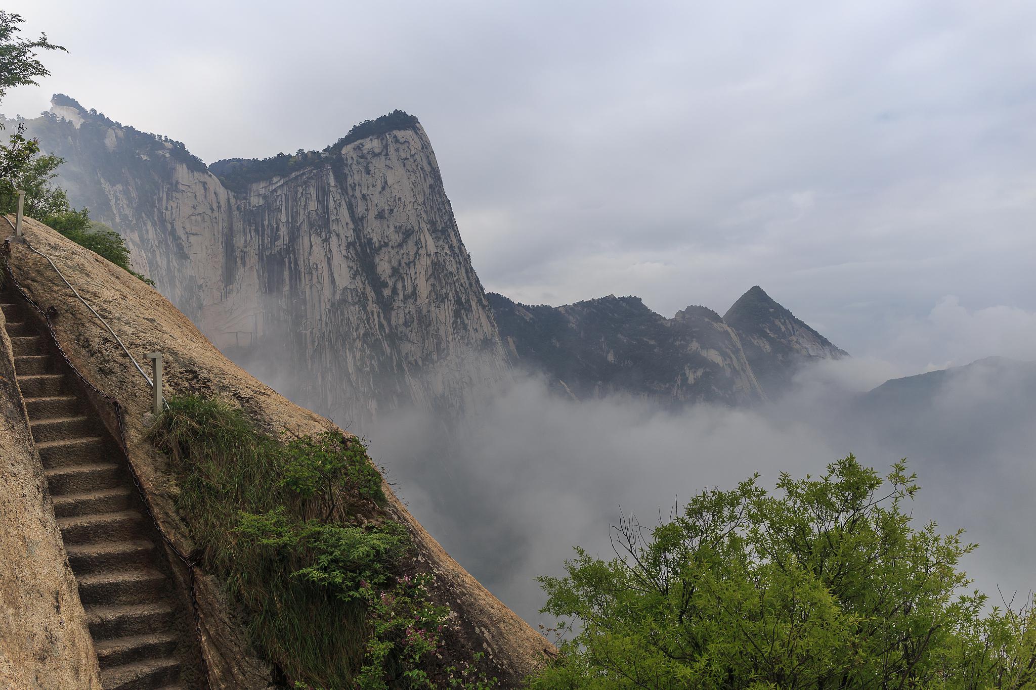 陕西高山图片