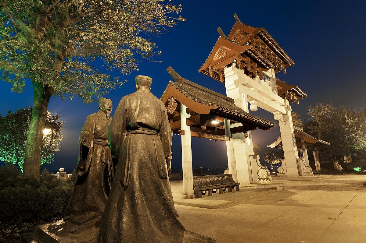 江油李白纪念馆景区 江油李白纪念馆景区位于中国四川省绵阳市江油市