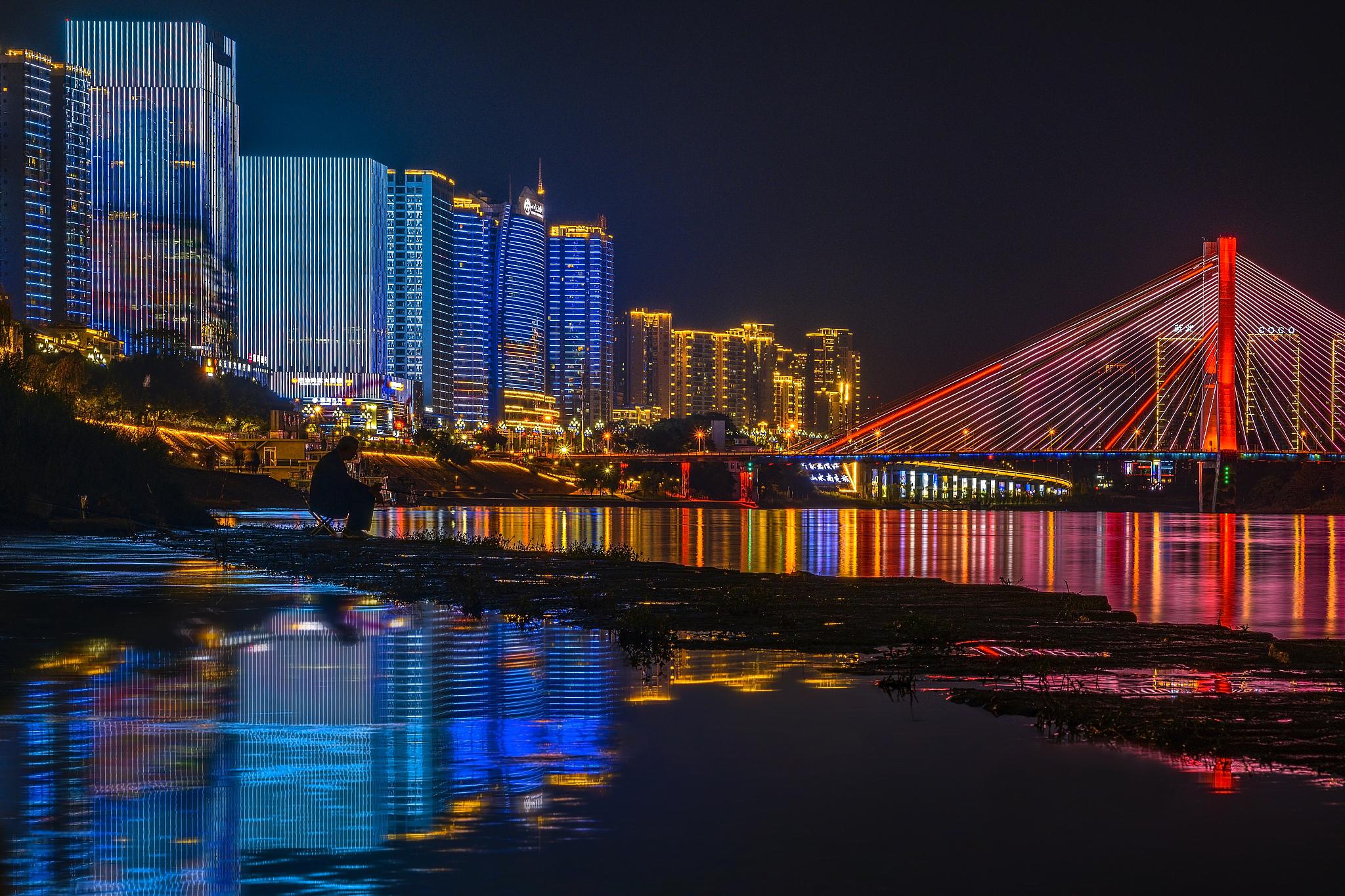 安康夜景哪里最美图片