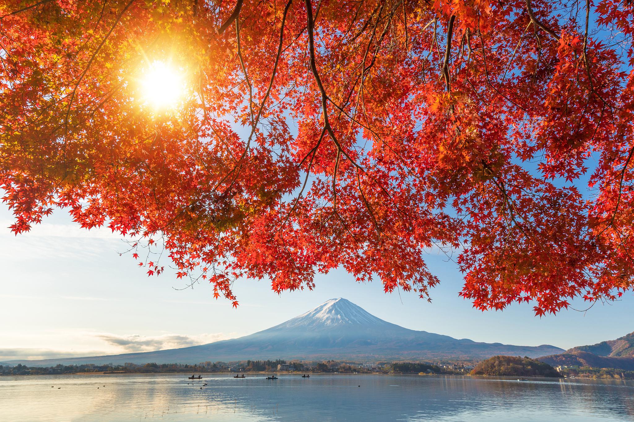 富士山电脑桌面壁纸图片