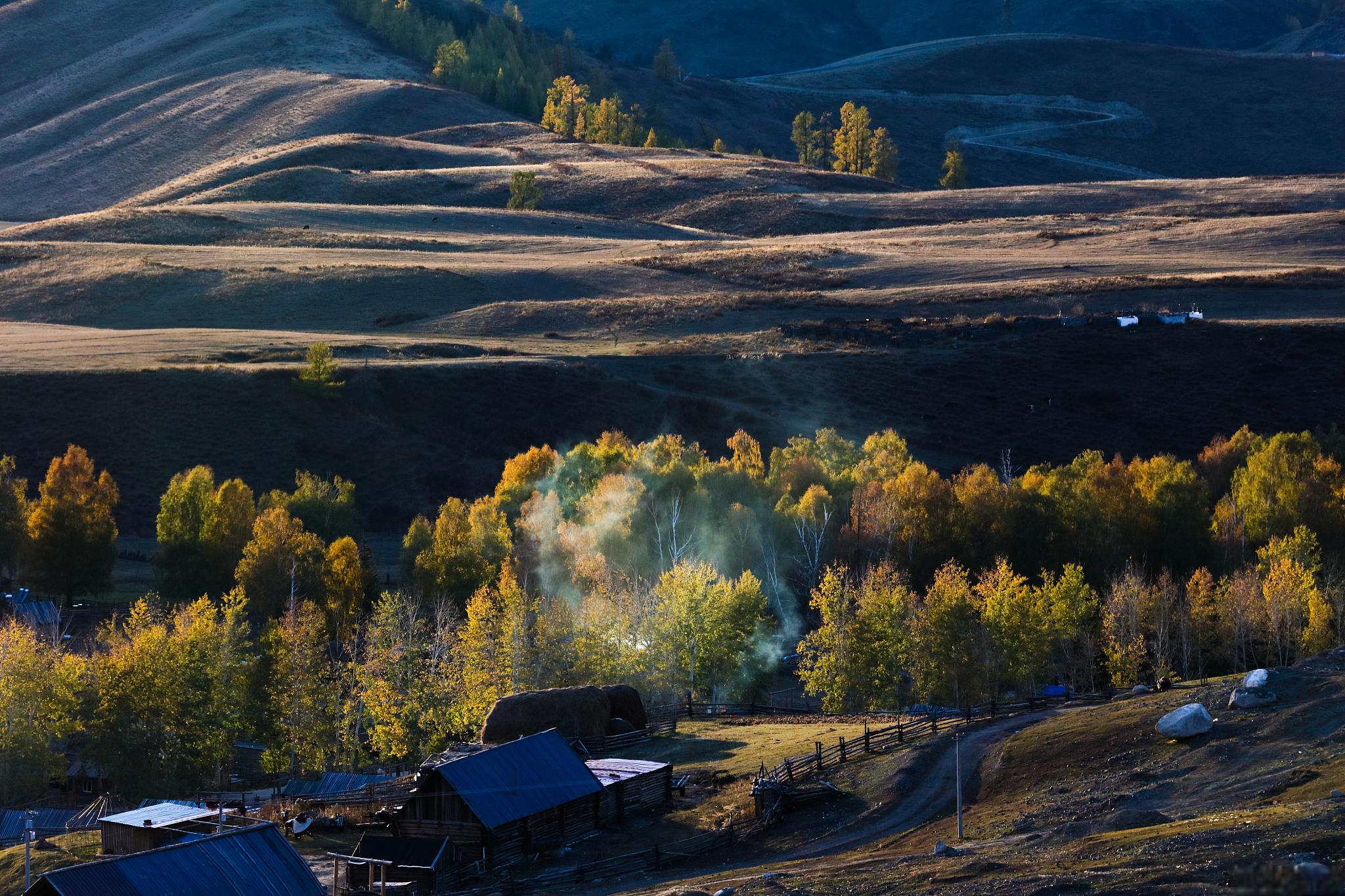村,新疆阿勒泰地区的世外桃源 白哈巴村,位于新疆阿勒泰地区哈巴河县