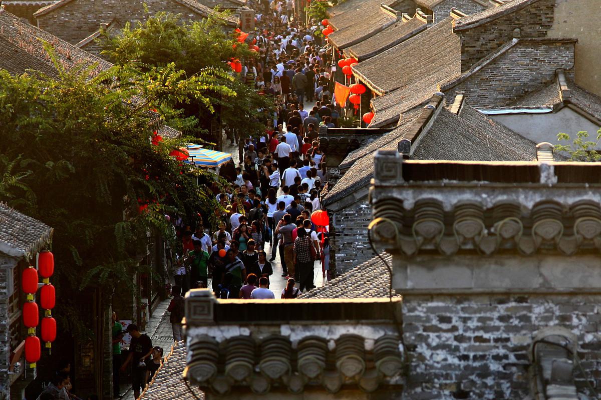 周至县周城景区:从繁荣到衰落,探寻背后的原因 周至县周城景区,一个以