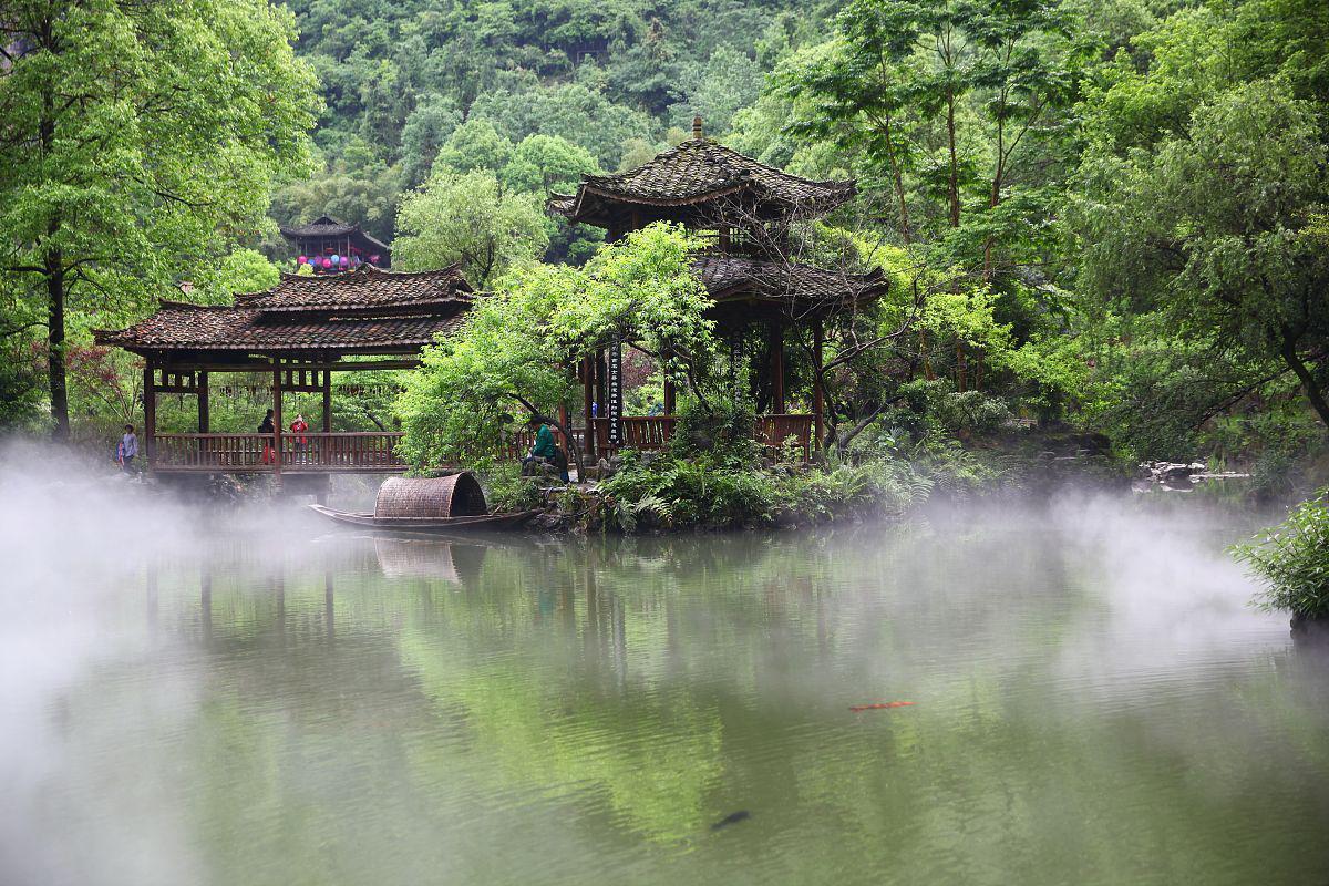 探秘重庆酉阳桃花源景区 桃花源