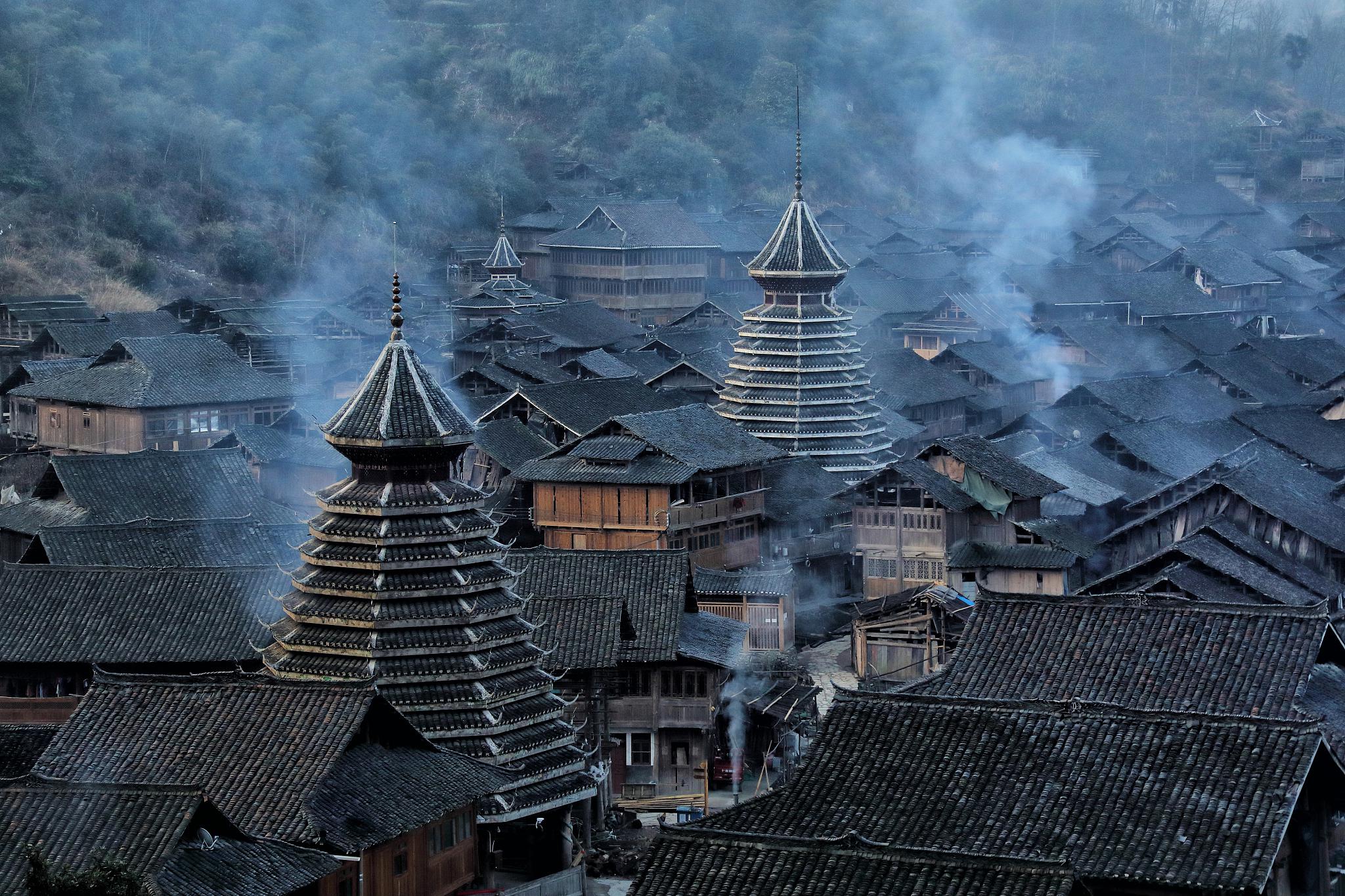 侗族风景图片图片