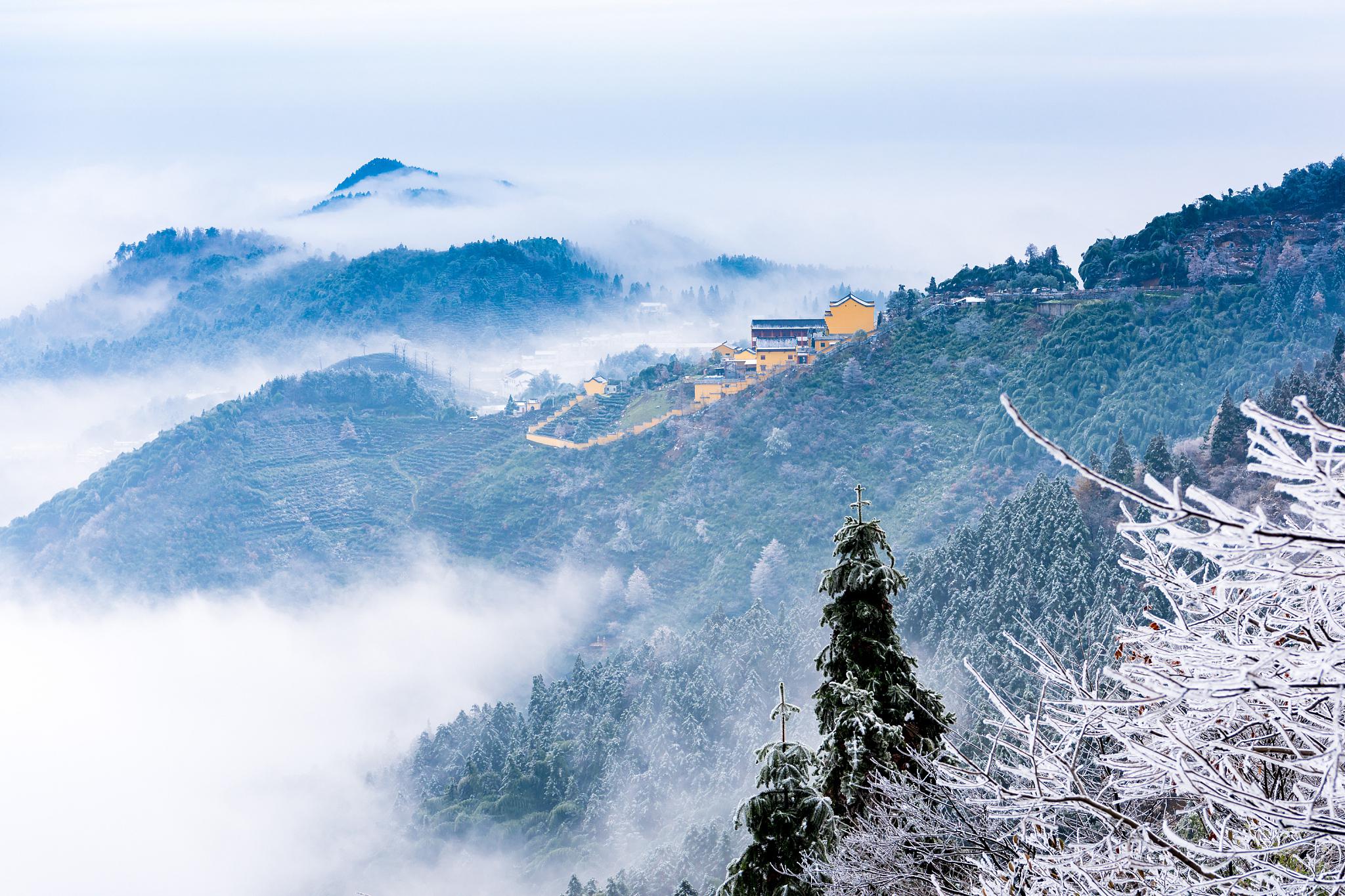 九宫山有哪些景点图片