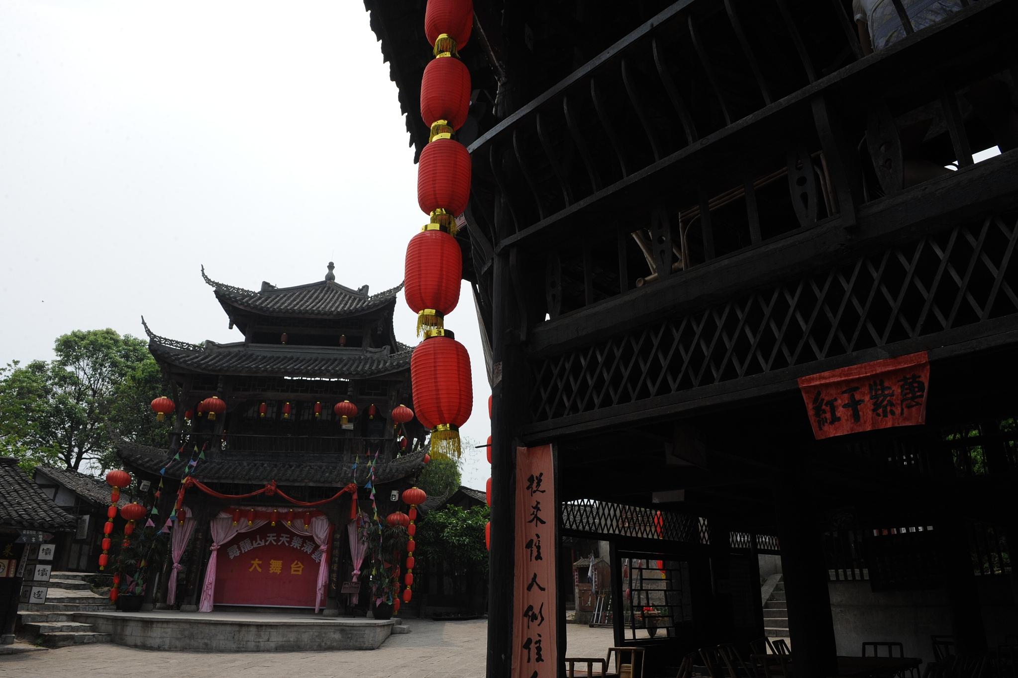 四川雅安第一古城——汉姜古城 汉姜古城是四川雅安市雨城区的4a级