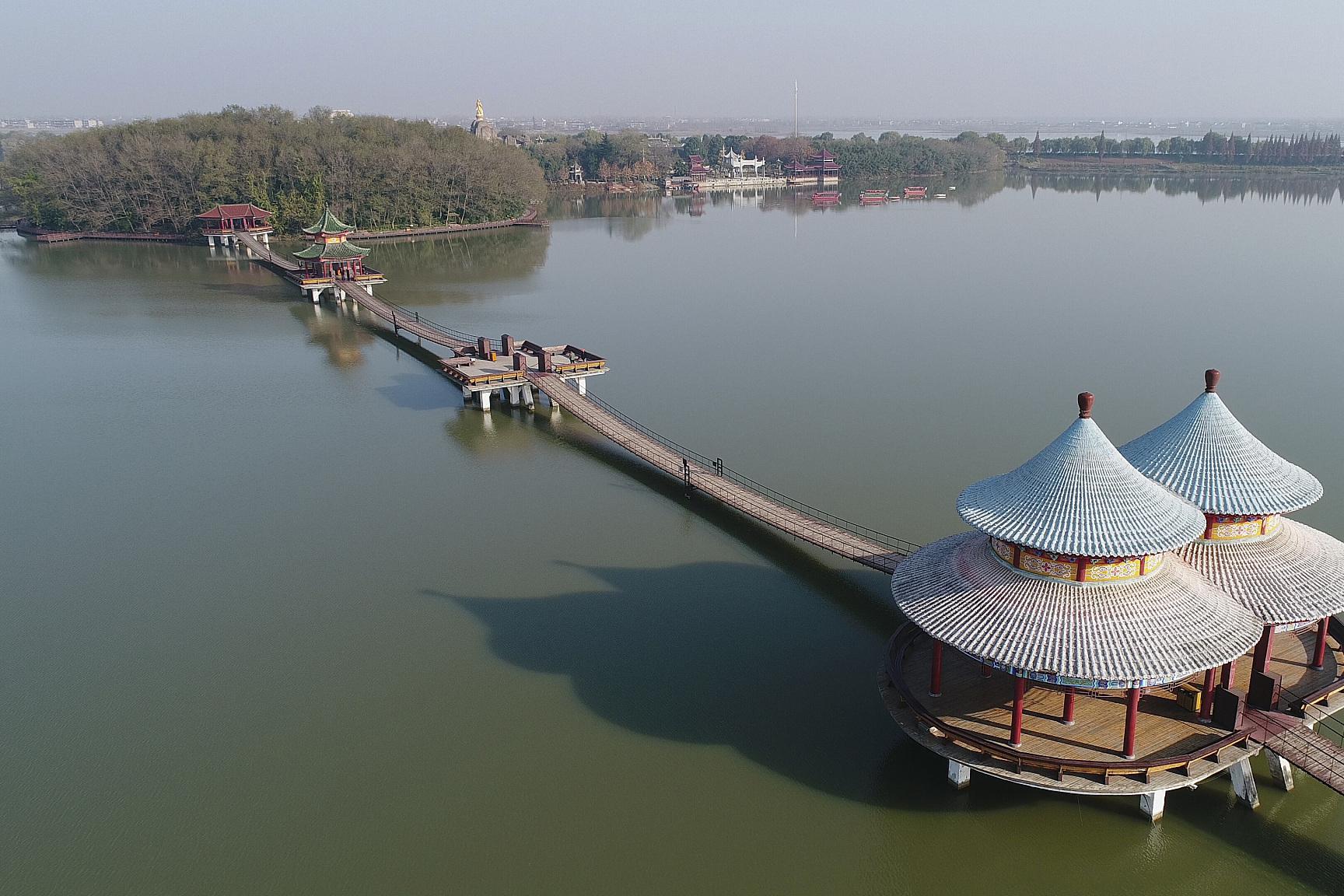 让你流连忘返的美丽旅游胜地 八里河风景区,位于安徽省颍上县八里河镇