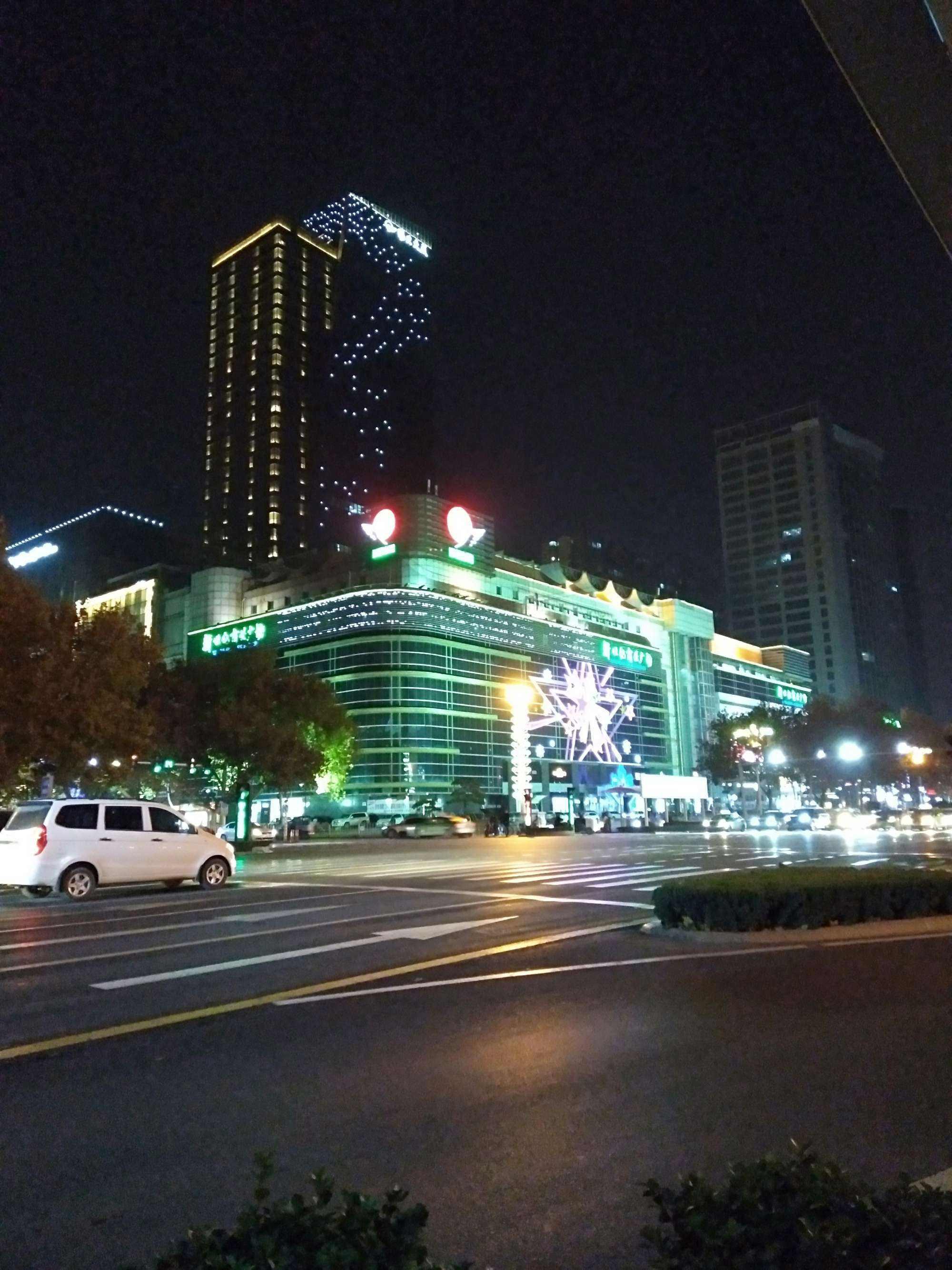 邯郸夜景图片真实图片图片