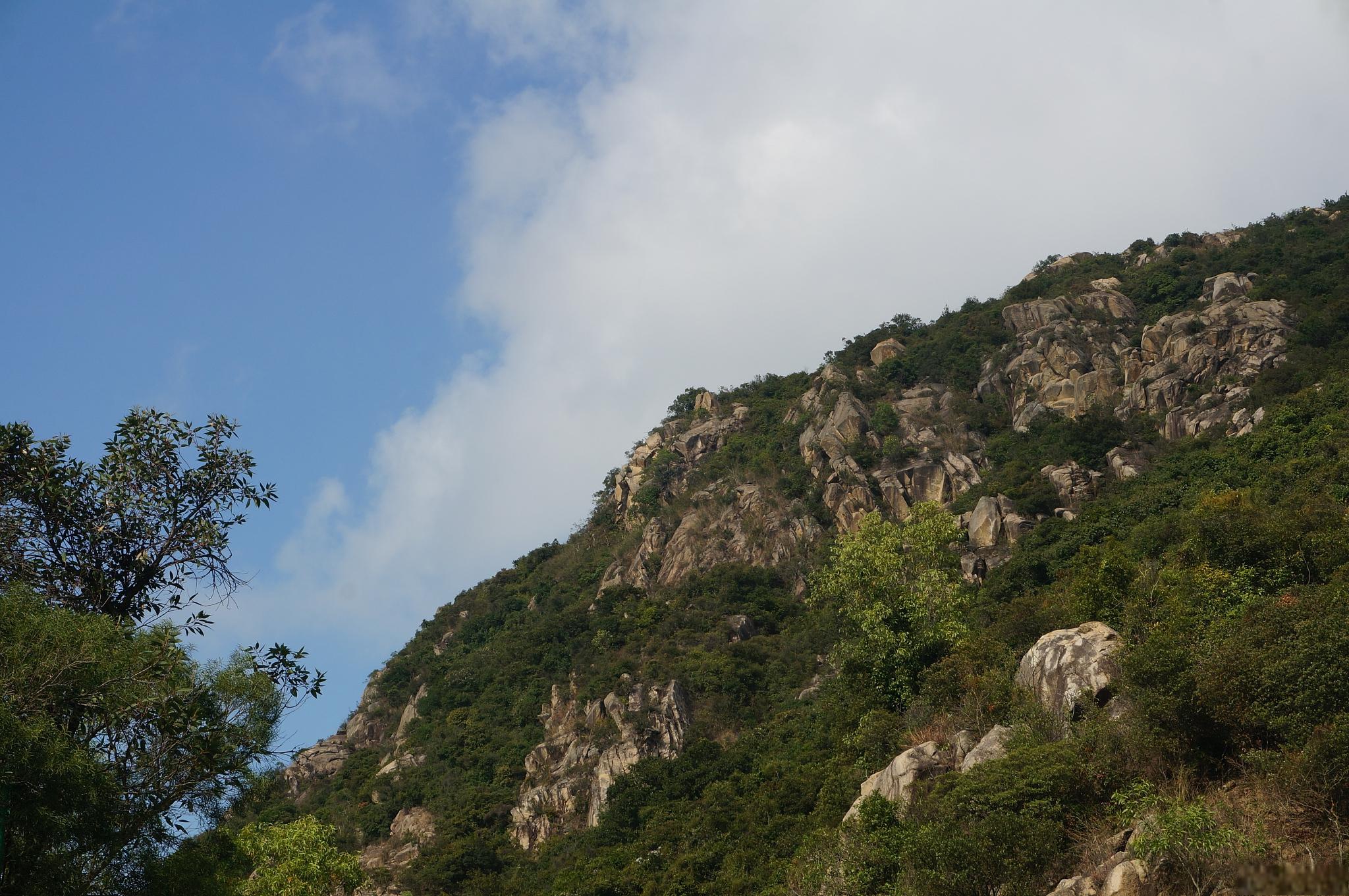天津蓟县挂月峰 天津蓟县挂月峰,作为山的西台顶平如掌,占地面积达300