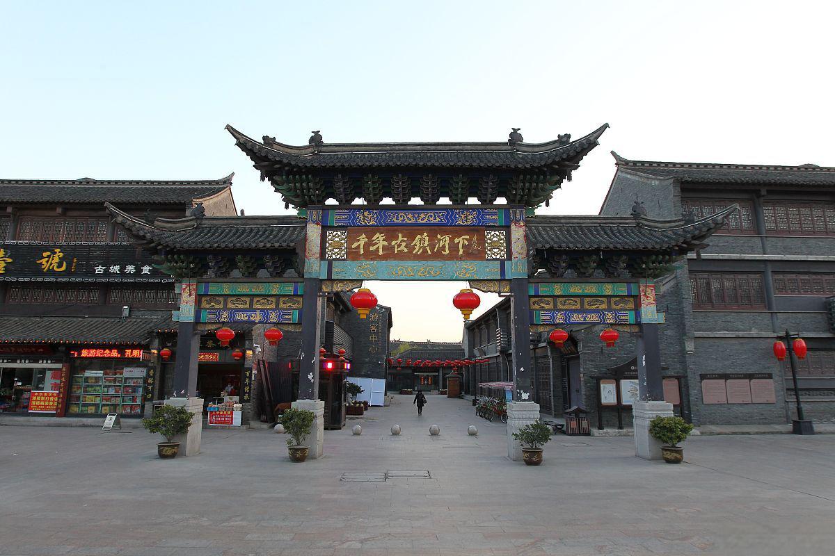 周至水街:历史文化与自然美景的交相辉映 位于陕西省西安市的周至水街