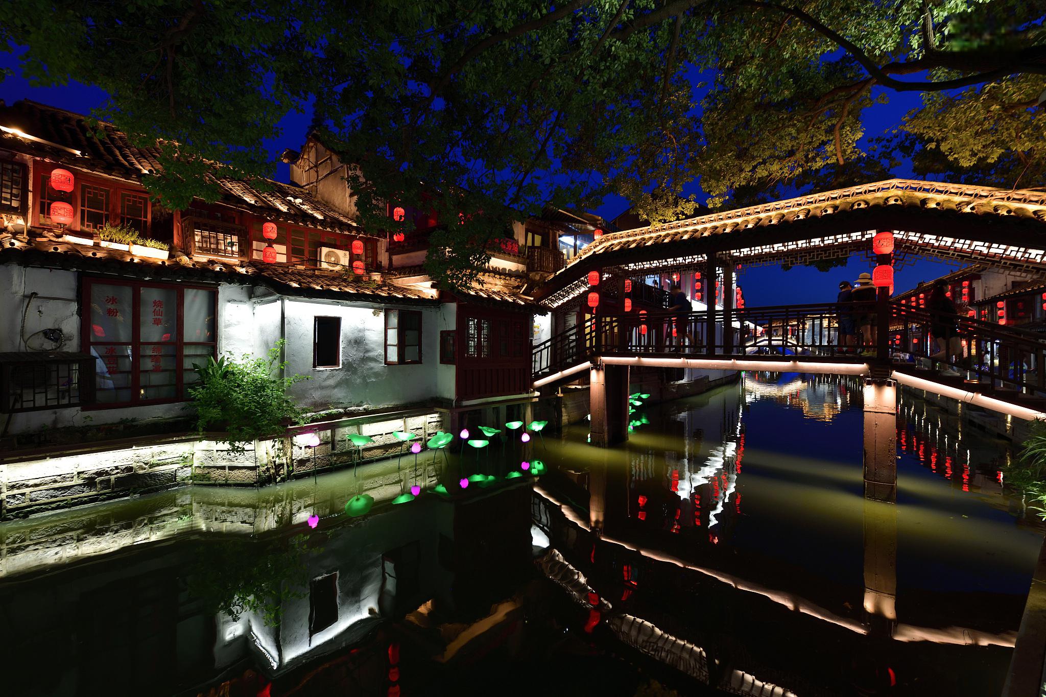 周至水街:历史文化与自然美景的交相辉映 位于陕西省西安市的周至水街