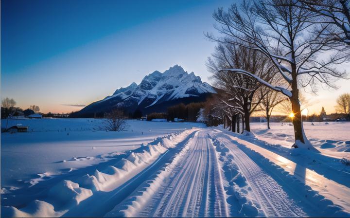 仿佛置身于童话世界般的哈尔滨雪景