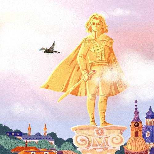 《快乐王子》中的燕子 在奥斯卡·王尔德的经典童话《快乐王子》中