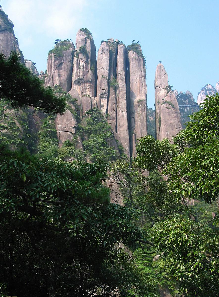 江西龟峰风景区图片