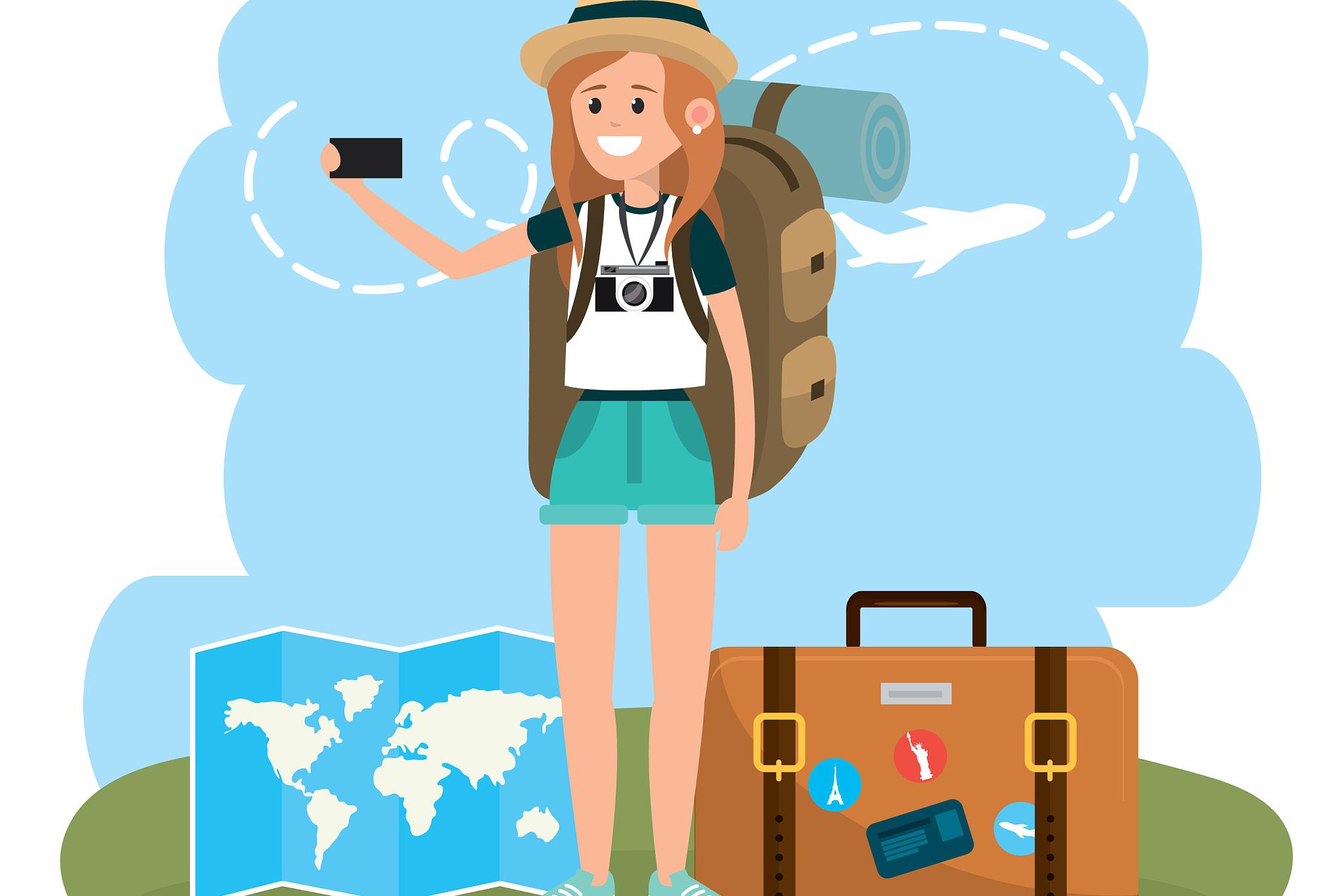 疫情期间的旅行方式 在疫情的冲击下,旅游业遭受了前所未有的挑战.