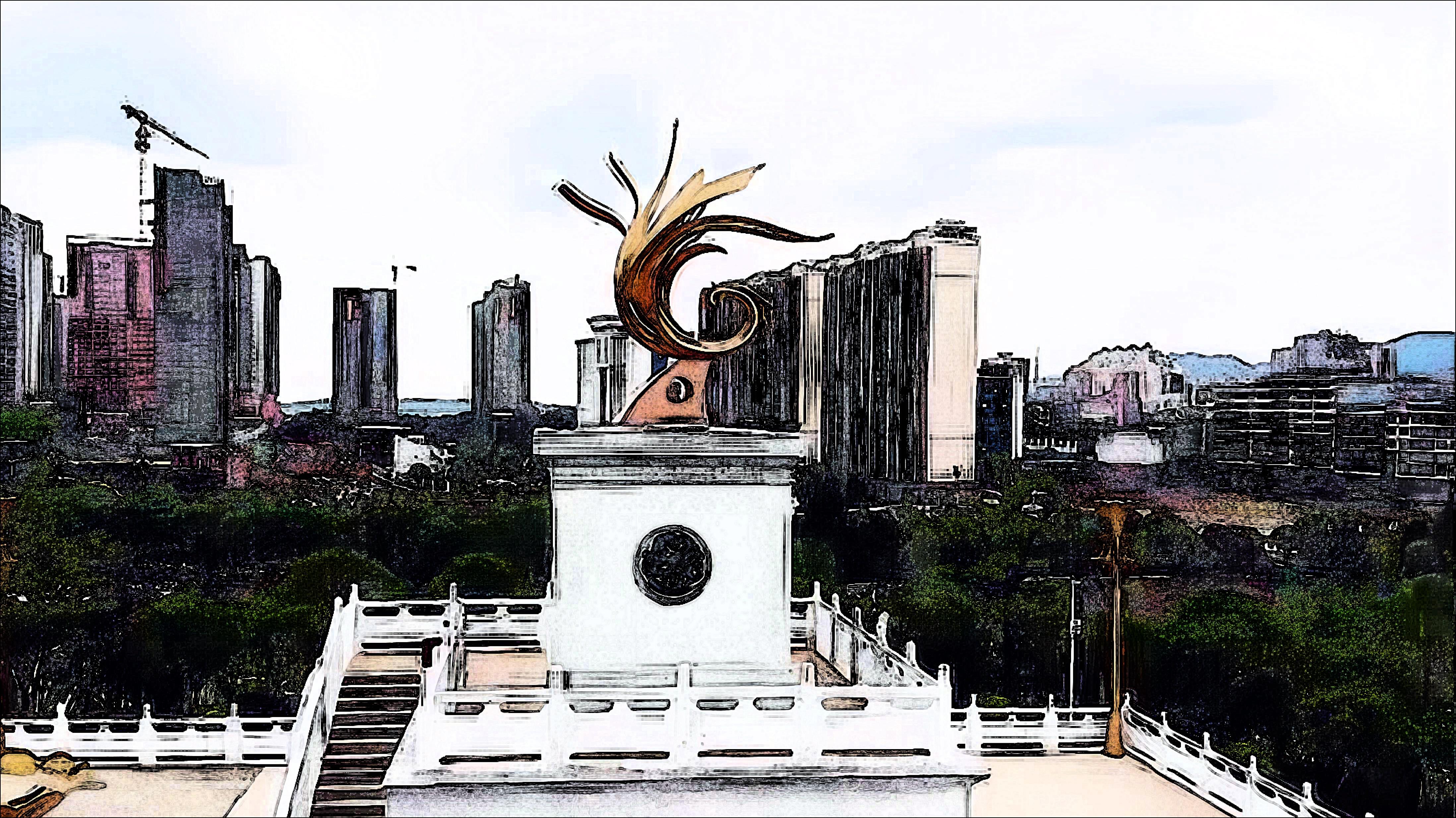 祁东黄花公园,黄花菜的天然保健品 祁东黄花公园位于中国湖南省衡阳市