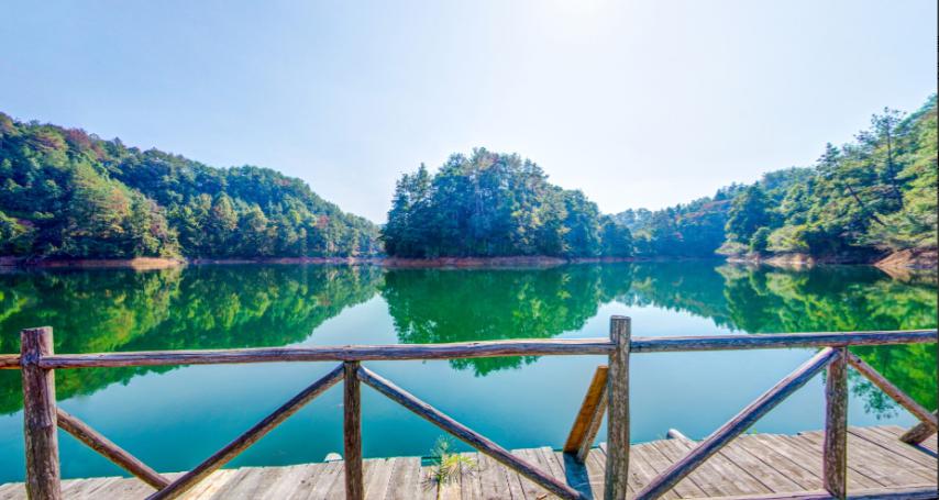 江西赣州秋色如仙境:阳明湖之美 深秋,一季如画,凉风拂面,秋意愈浓.