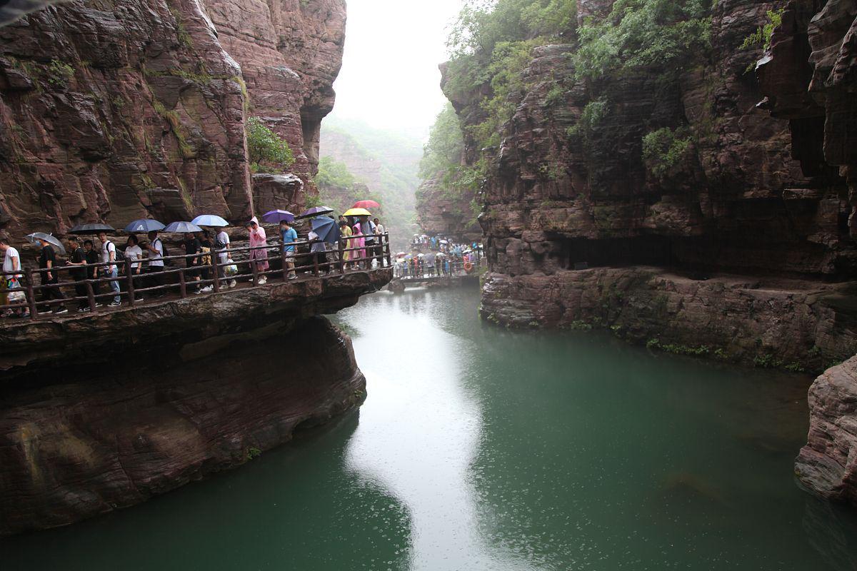 十渡风景区,你不可错过的美景 这片风景区可是华北地区的瑰宝,以其