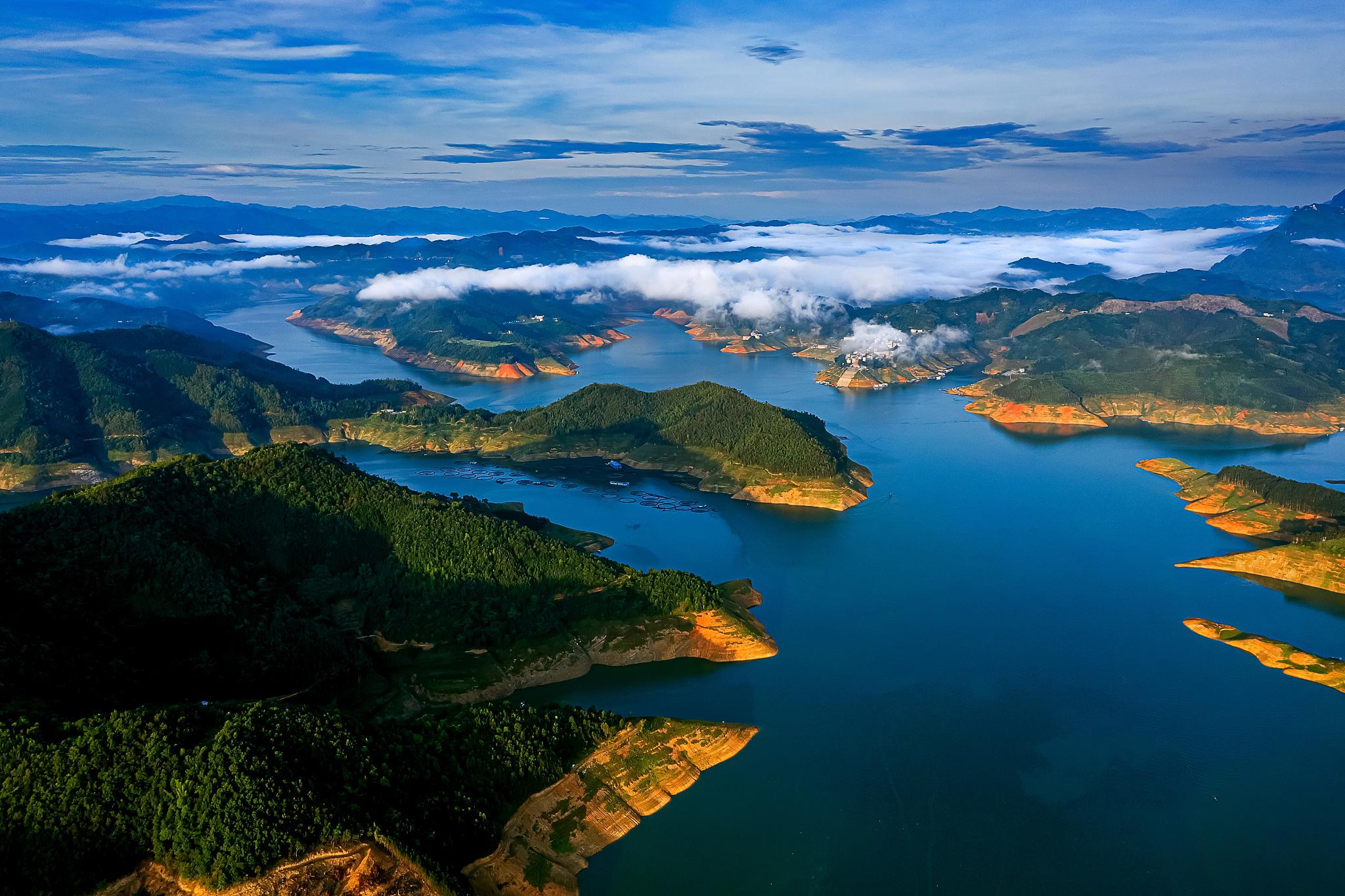 浙江天岛湖图片