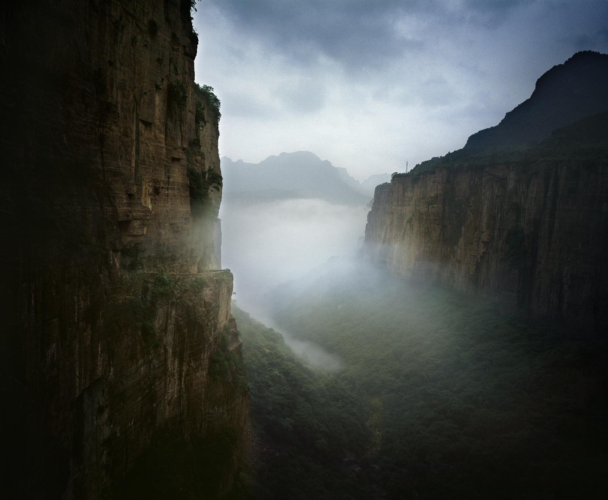 阜平银河大峡谷风景区图片