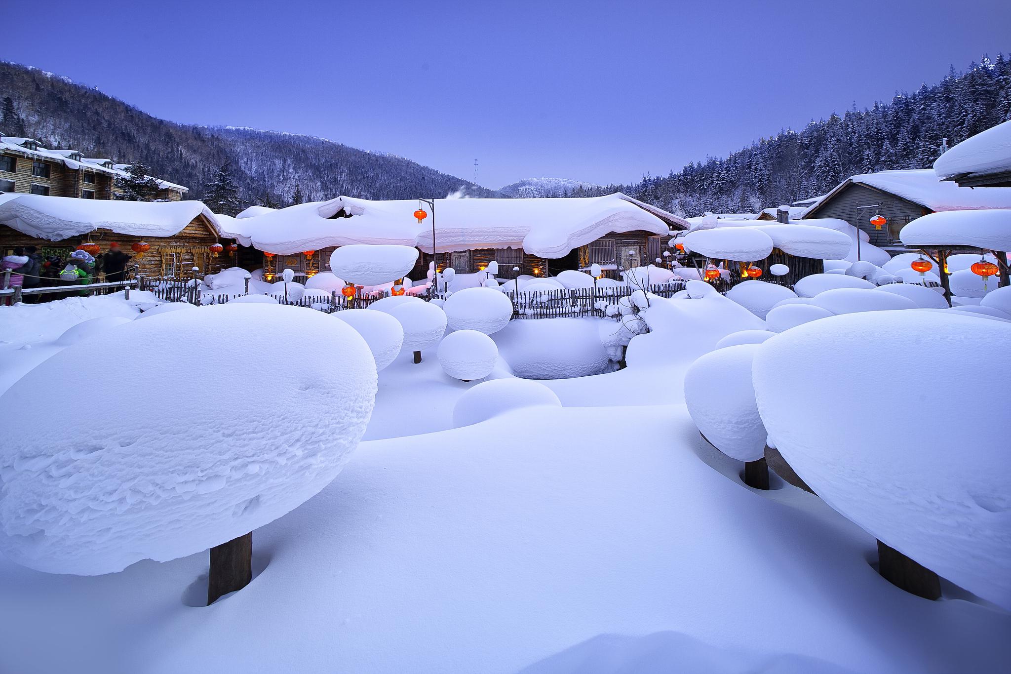 哈尔滨雪乡亚布力四天旅游费用预算 哈尔滨雪乡亚布力,这是一个充满