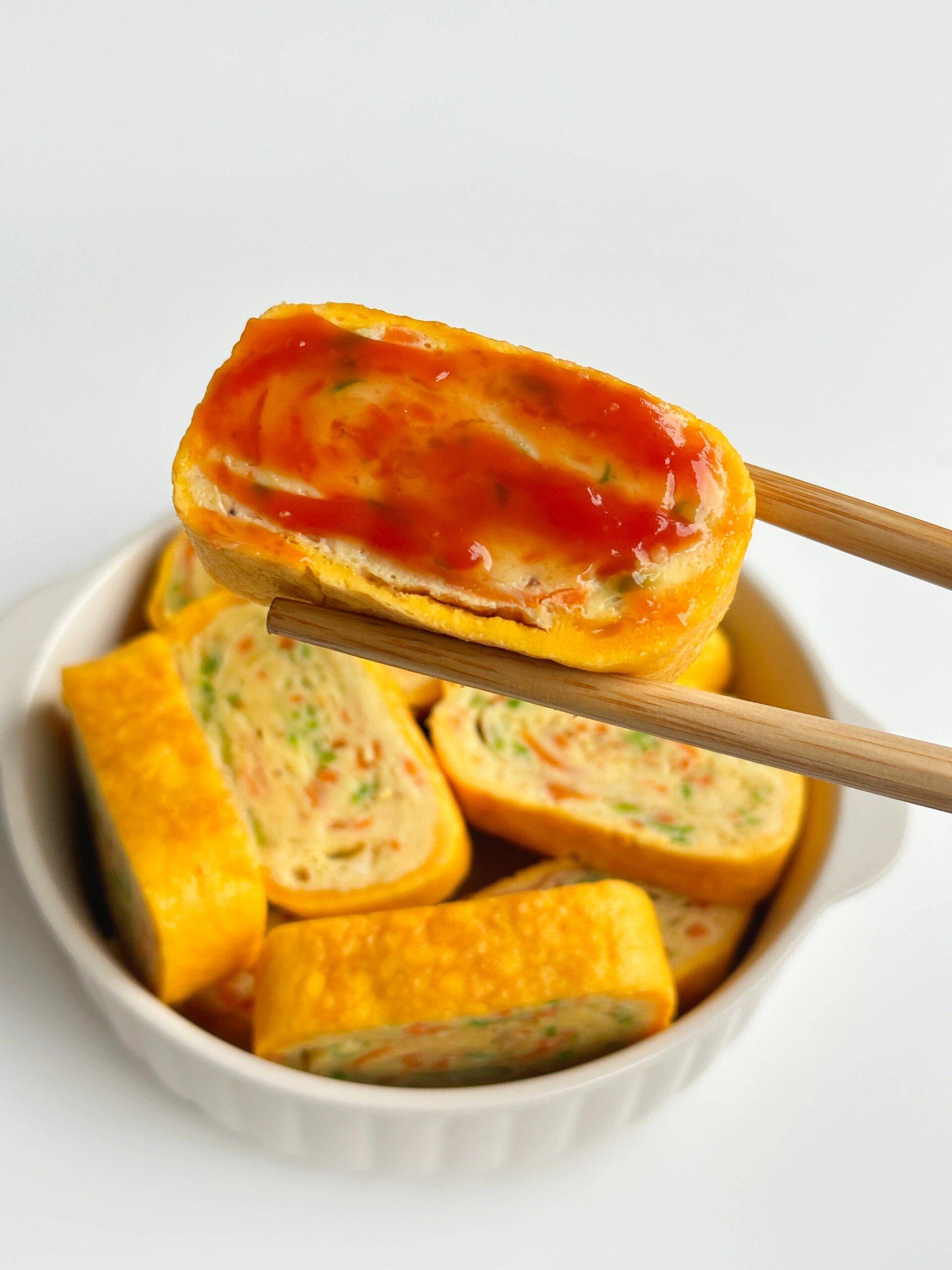 每周都给宝宝安排一次蔬菜鸡蛋卷,营养好吃!