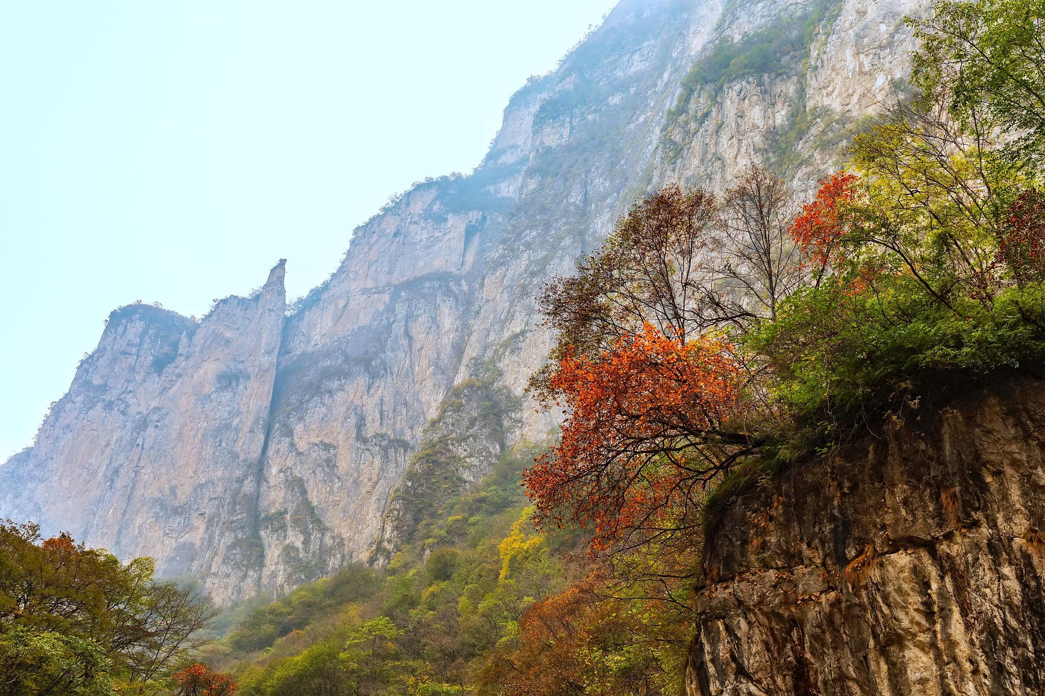 太行大峡谷 秋意浓烈