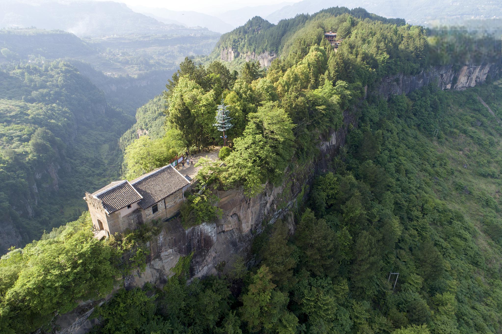 朝天区旅游景点图片