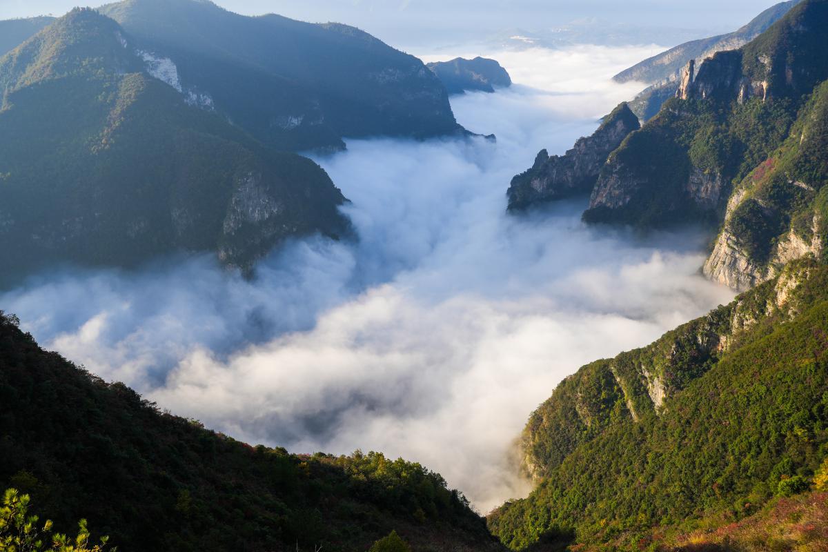 湖北山脉图片