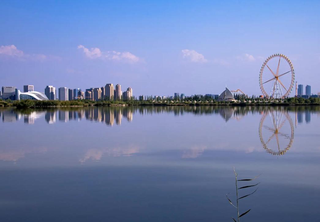 阅海公园,银川市的一张名片 银川,这座位于西北的城市,一直以来都是一