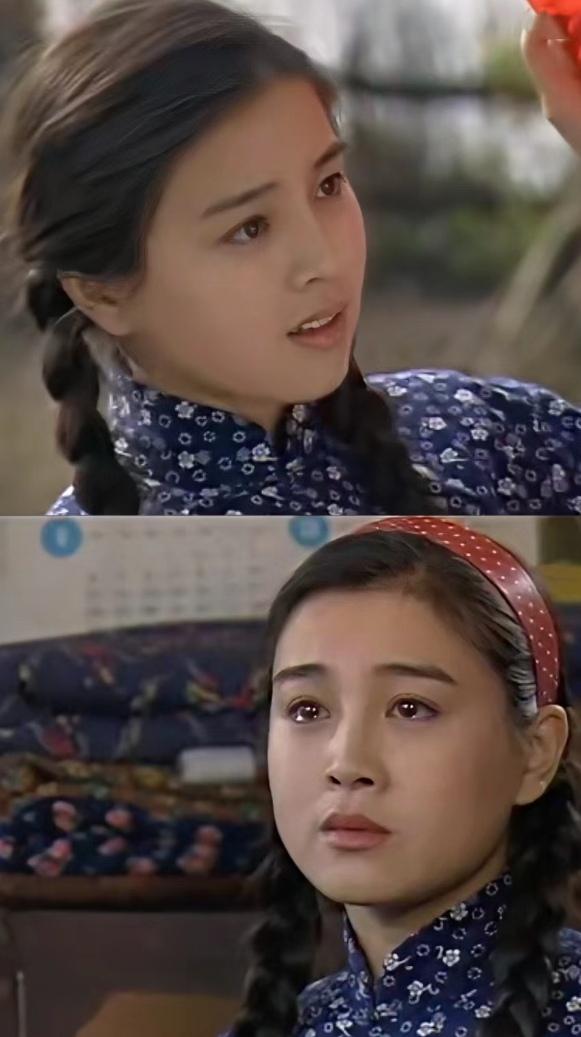 《女人不是月亮》:两位大美女 昔日农村剧《女人不是月亮》中,女主