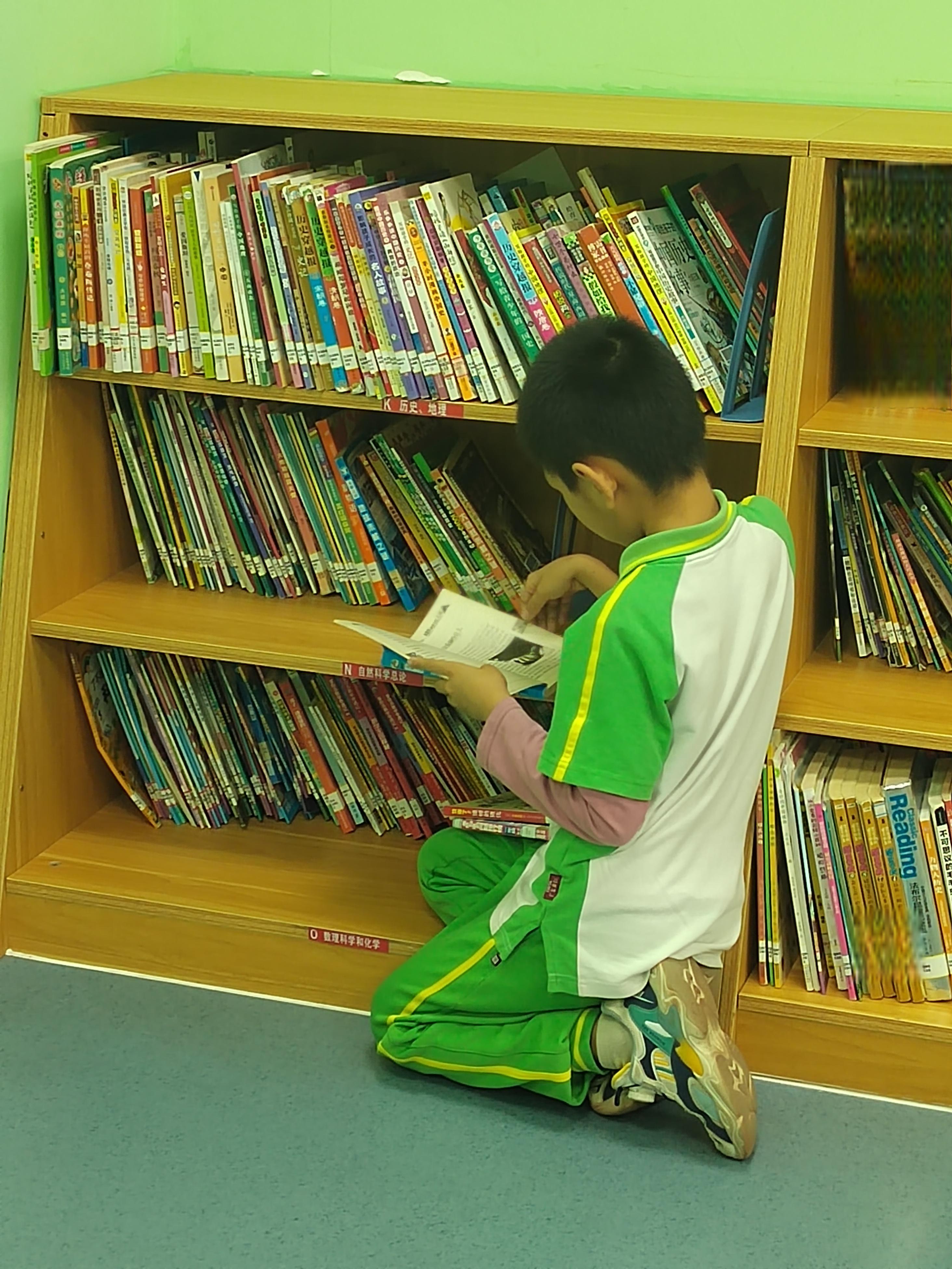 初冬下午,带孩子去图书馆借书 初冬的暖阳伴着丝丝凉风吹过,恰好是