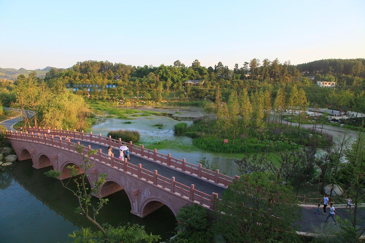 遵义深溪湿地公园图片图片