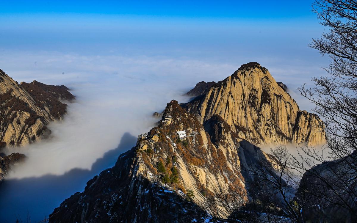 华山 天下第一险 作为中国五大名山之一