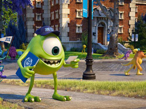 小怪物的惊吓之路 电影《怪兽大学》讲述了一个小怪物麦克梦想成为