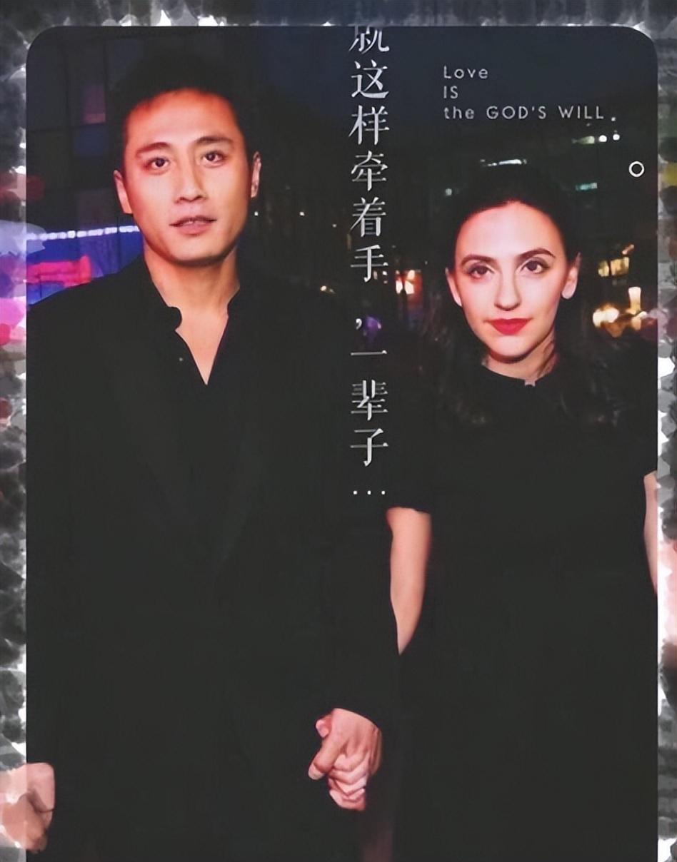 刘烨夫妇:蜜月般的爱情与合作 刘烨与外国太太安娜一起接受访问的录像