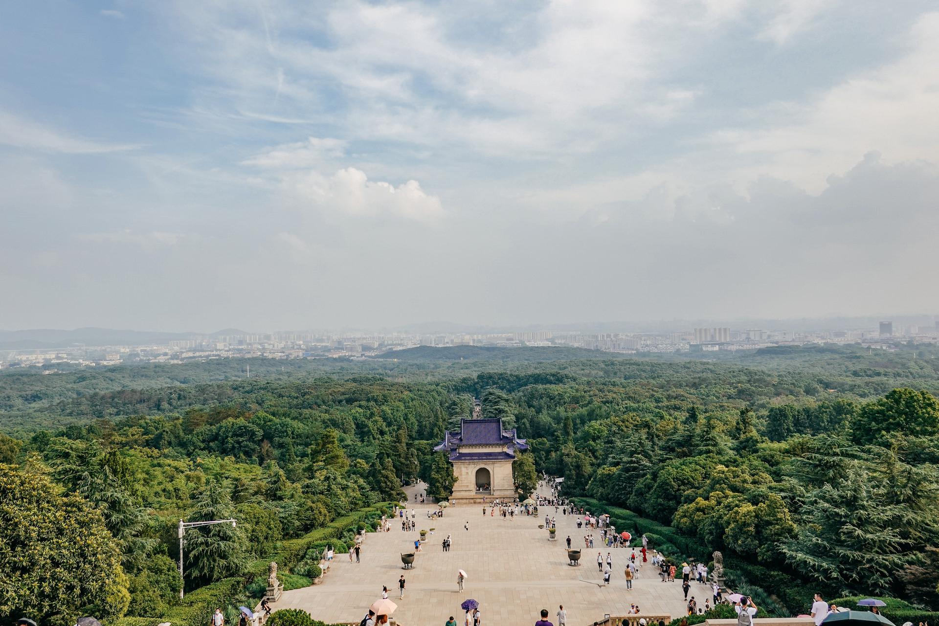 钟山风景区 南京的历史与自然之美 钟山风景区