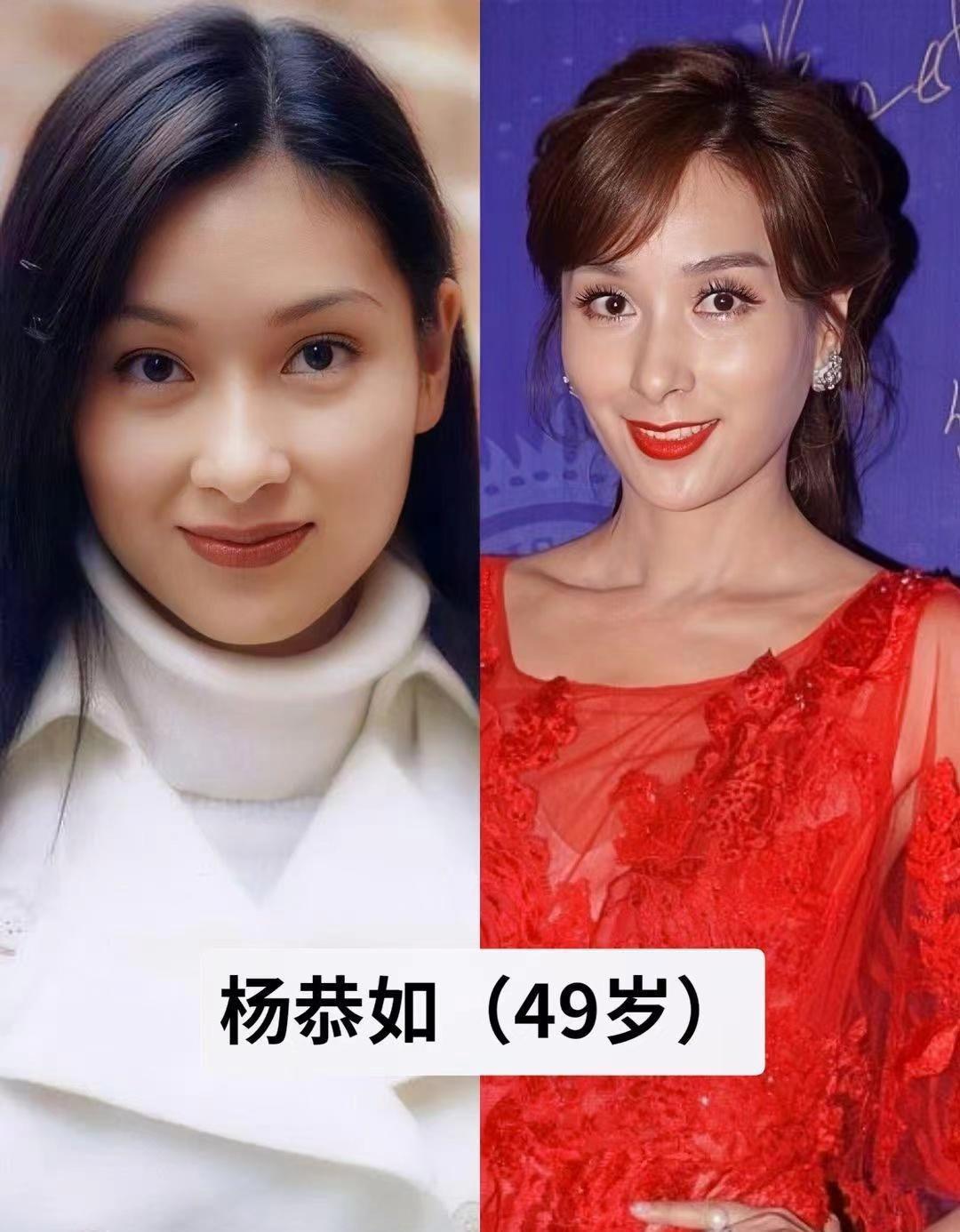 80 90香港女星今昔对比 曾经的女神们都随着岁月渐长,那时的美丽曾经
