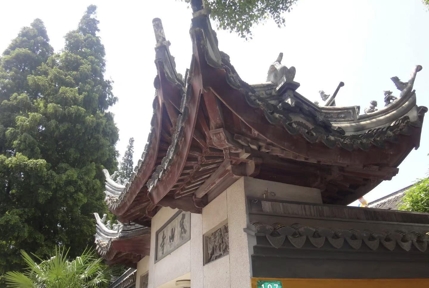 崇明寒山寺图片